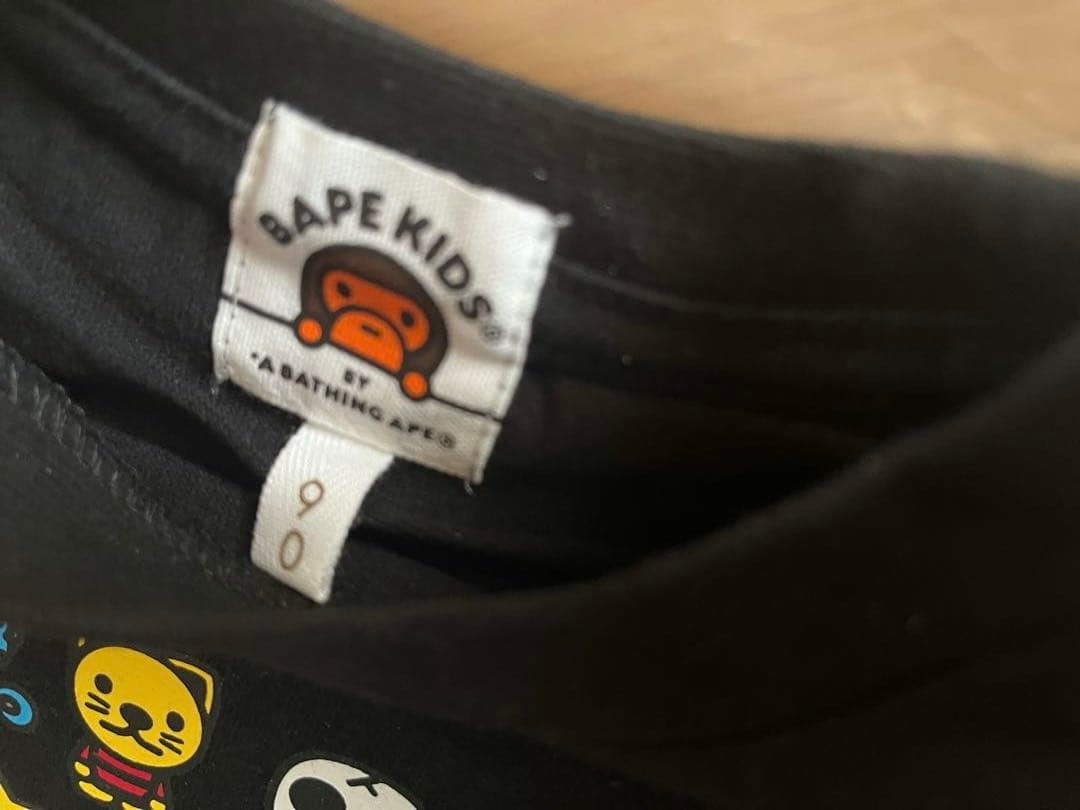 bape kids 長袖tシャツ