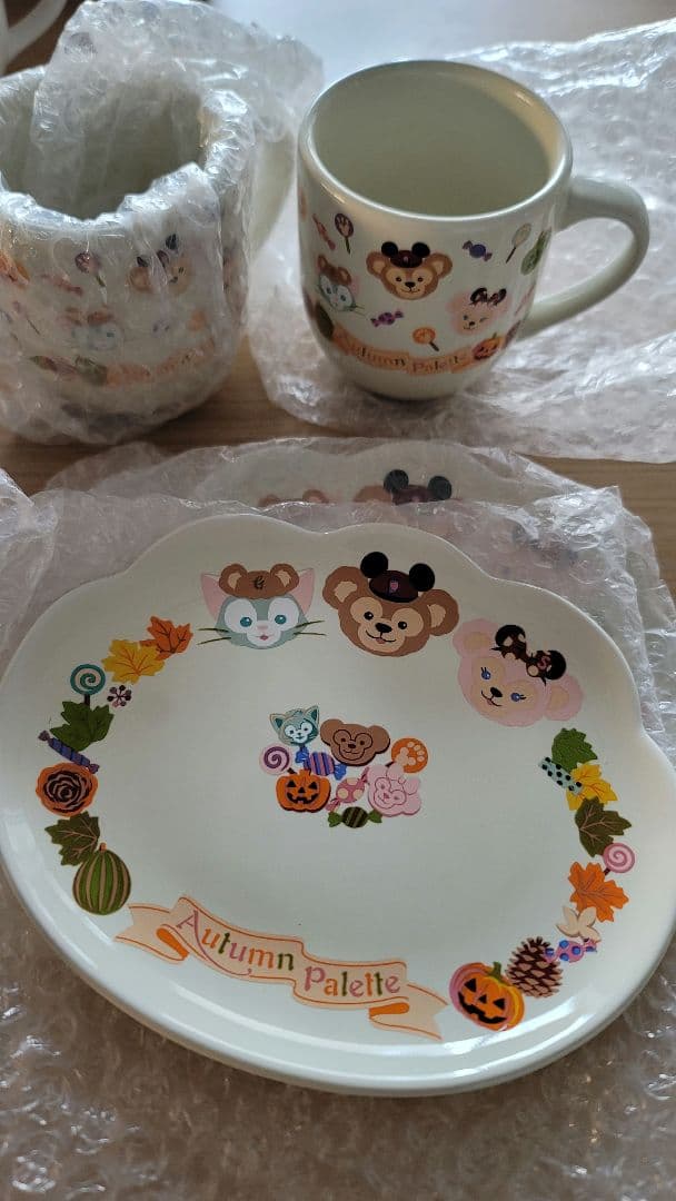 ダッフィー　マグカップ　プレート　まとめ売り