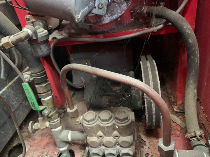 高圧温水洗車機　ジャンク品