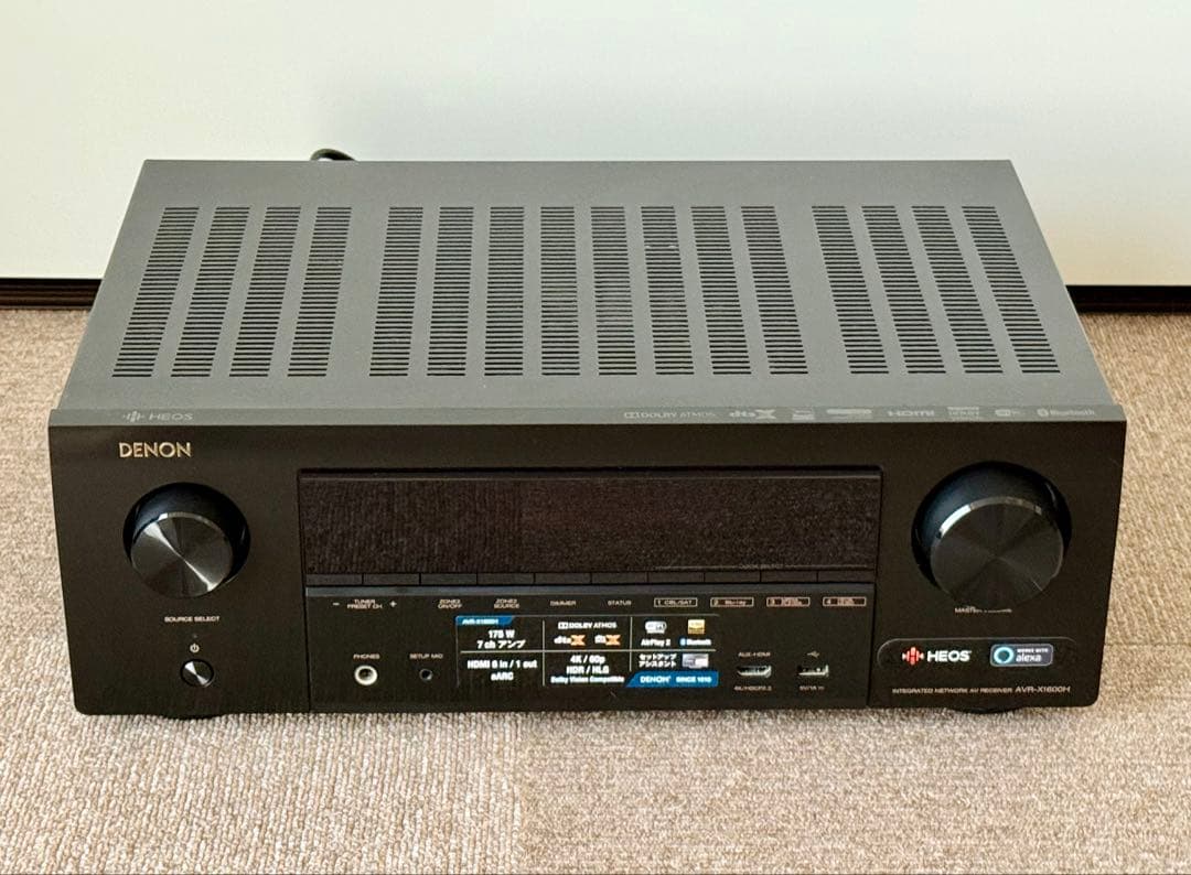 DENON AVアンプ AVR-X1600H デノン