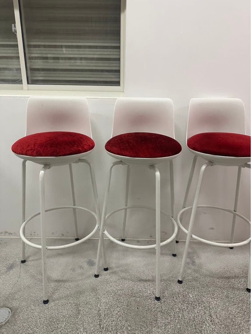 レトロハイチェア10脚セット〜OK〜