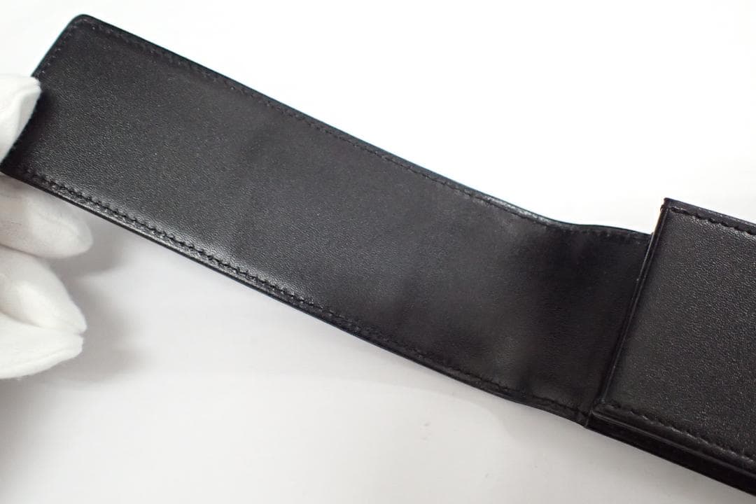 美品 モンブラン レザー ペンポーチ ペンケース