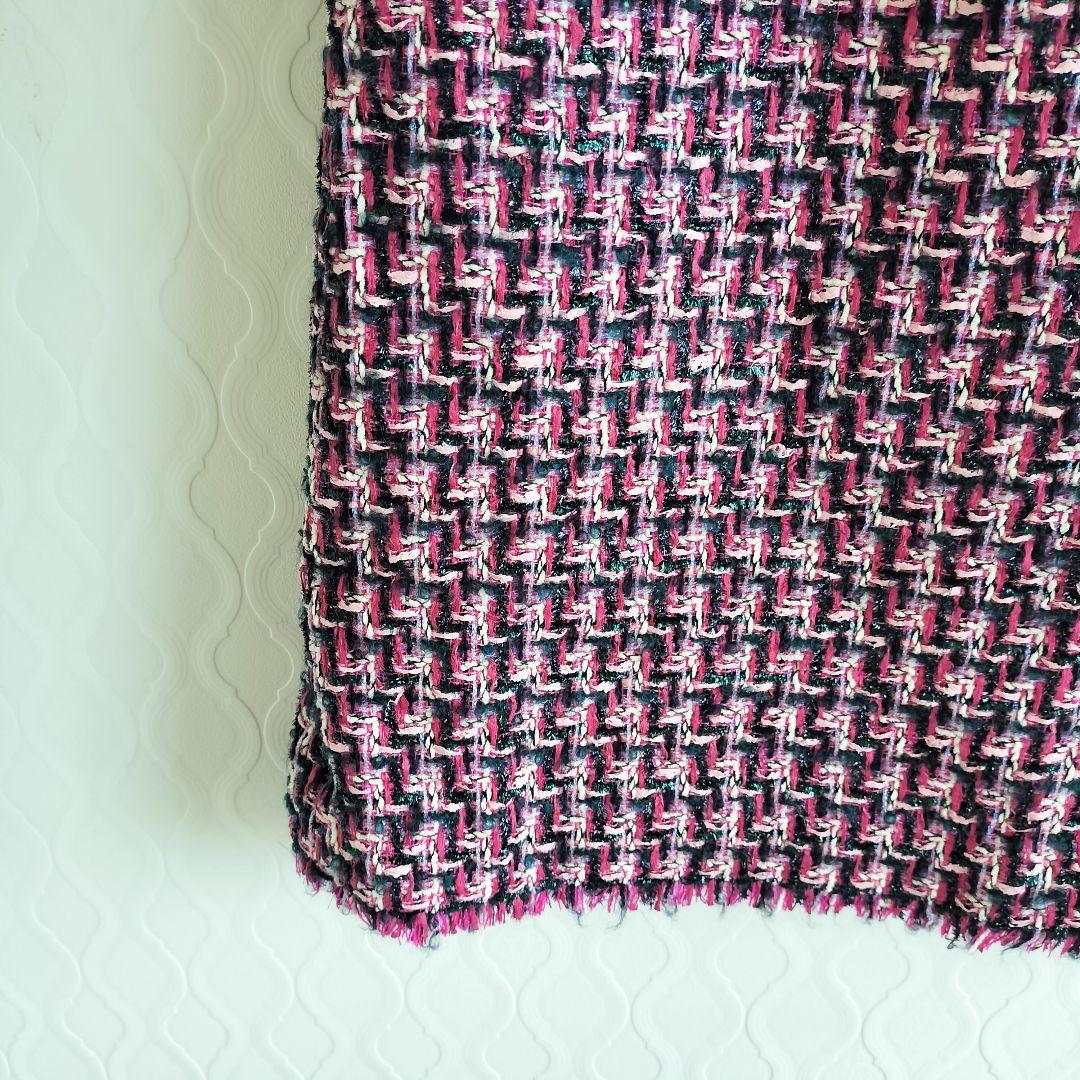 ✨ANAYI✨アナイ LINTON 定価5万 ファンシーツイード スカートピンク