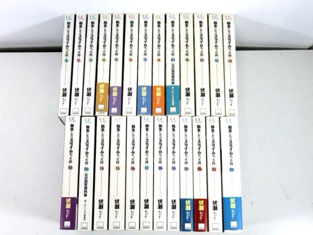 転生したらスライムだった件 ライトノベル 1-23巻完結セット