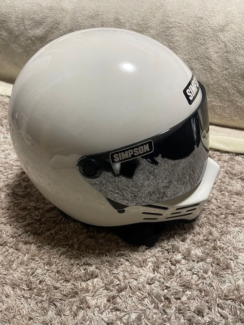 SIMSON フルフェイスヘルメット ホワイト size 61cm