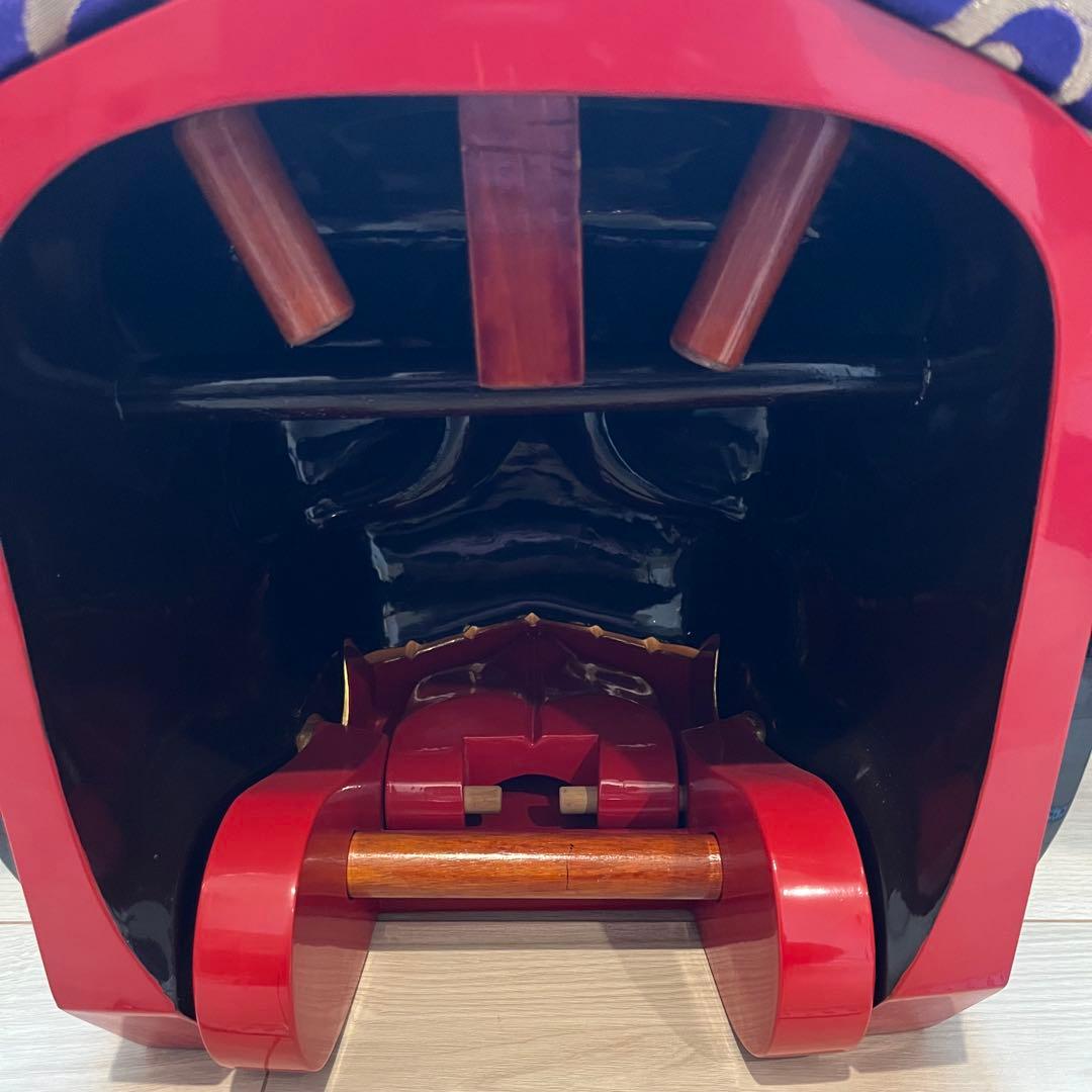 .【大ぶり】獅子舞　獅子頭　木彫魔除け　祭　置物　古美術　神楽 木製 木彫 正月