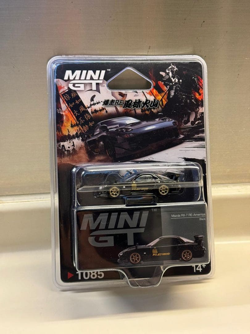 MINIGT 1/64 Mazda RX-7 RE-Amemiya ブラック