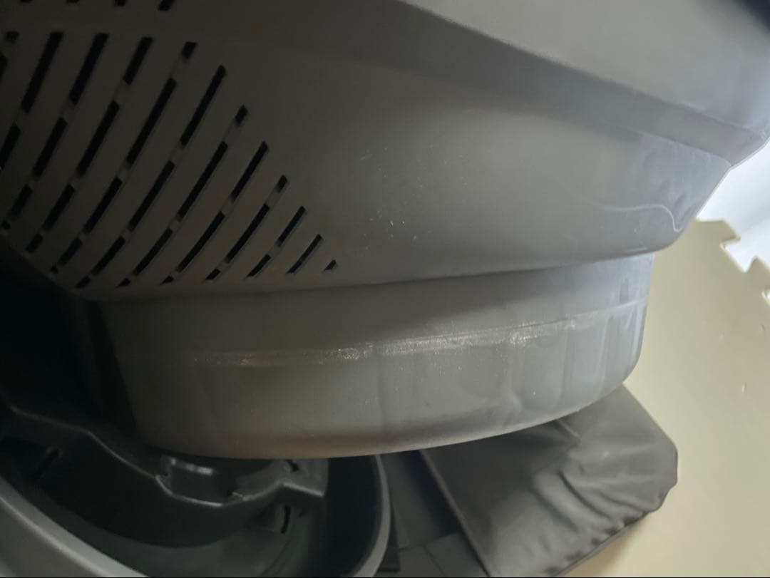 【れ】combi THESシリーズチャイルドシートネイビー回転式説明書付き