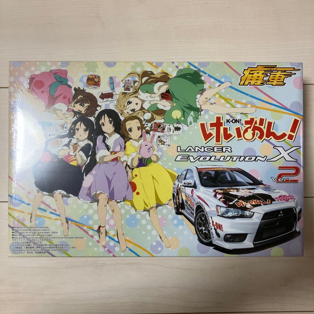 アオシマ　けいおん! ランエボX 痛車