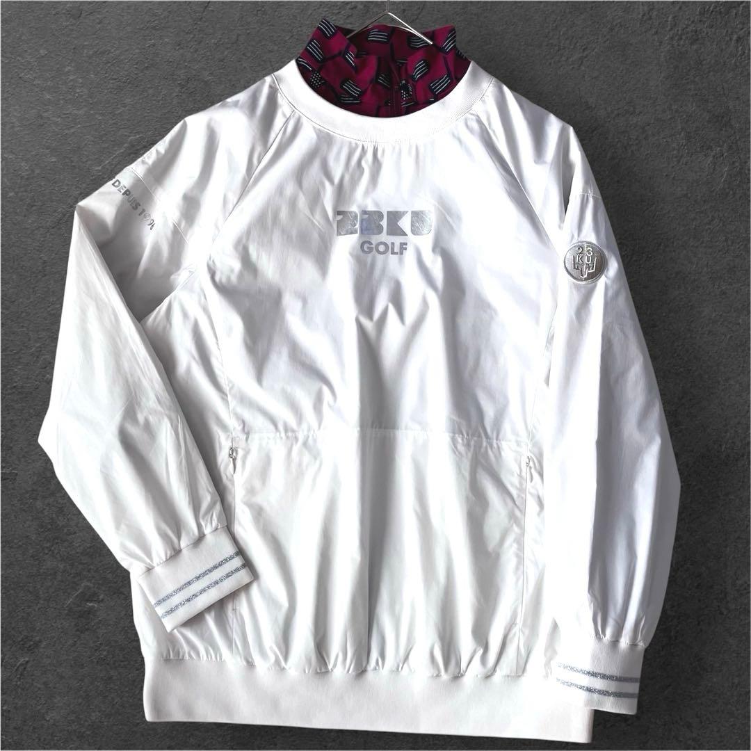 美品 23区GOLF 高機能 【撥水/防風/ストレッチ】ツイン スニードジャック