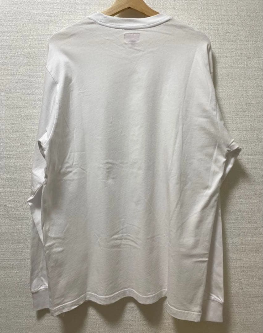 トップス Supreme Small Box L/S Tee White