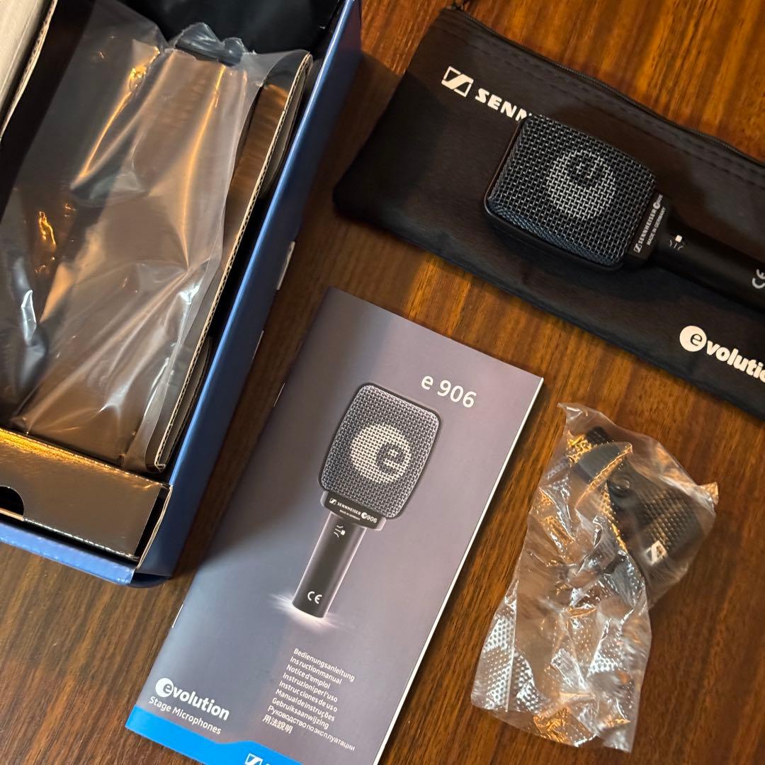 Sennheiser e906 ダイナミックマイク 楽器用マイク ケース・箱付き