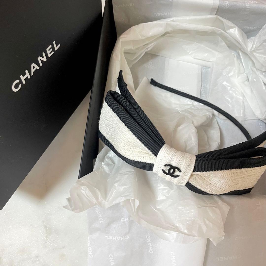 シャネル リボン　カチューシャ