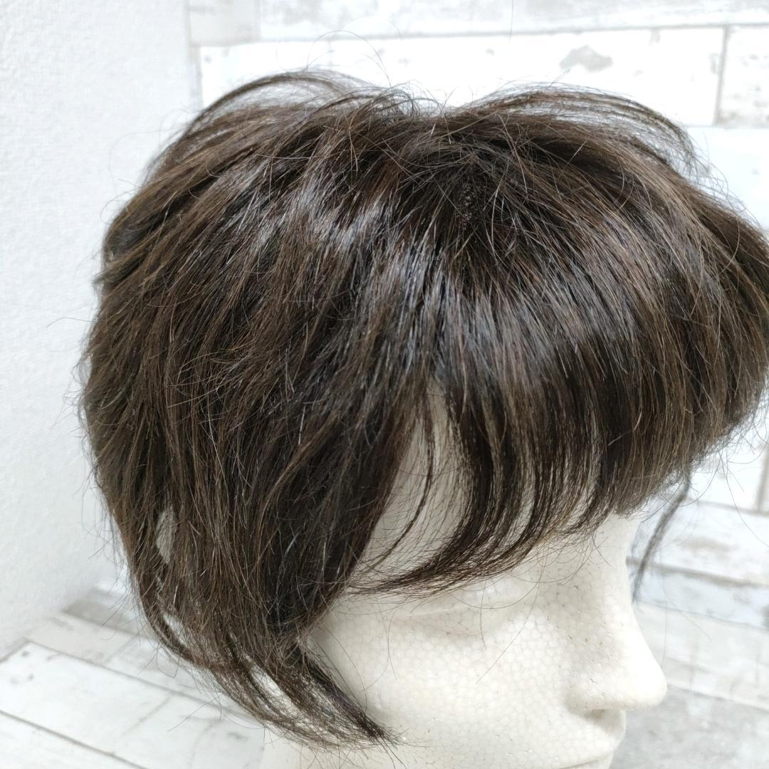 W03 ハーフ ウィッグ VALAN VM20 F3 フォンテーヌ ブラウン系