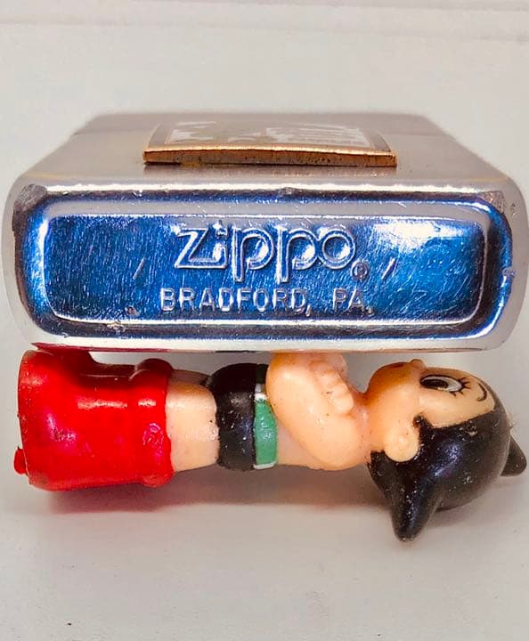★ブラウンピクルス★44年前の1980年製★ビンテージzippo★エナメル七宝製