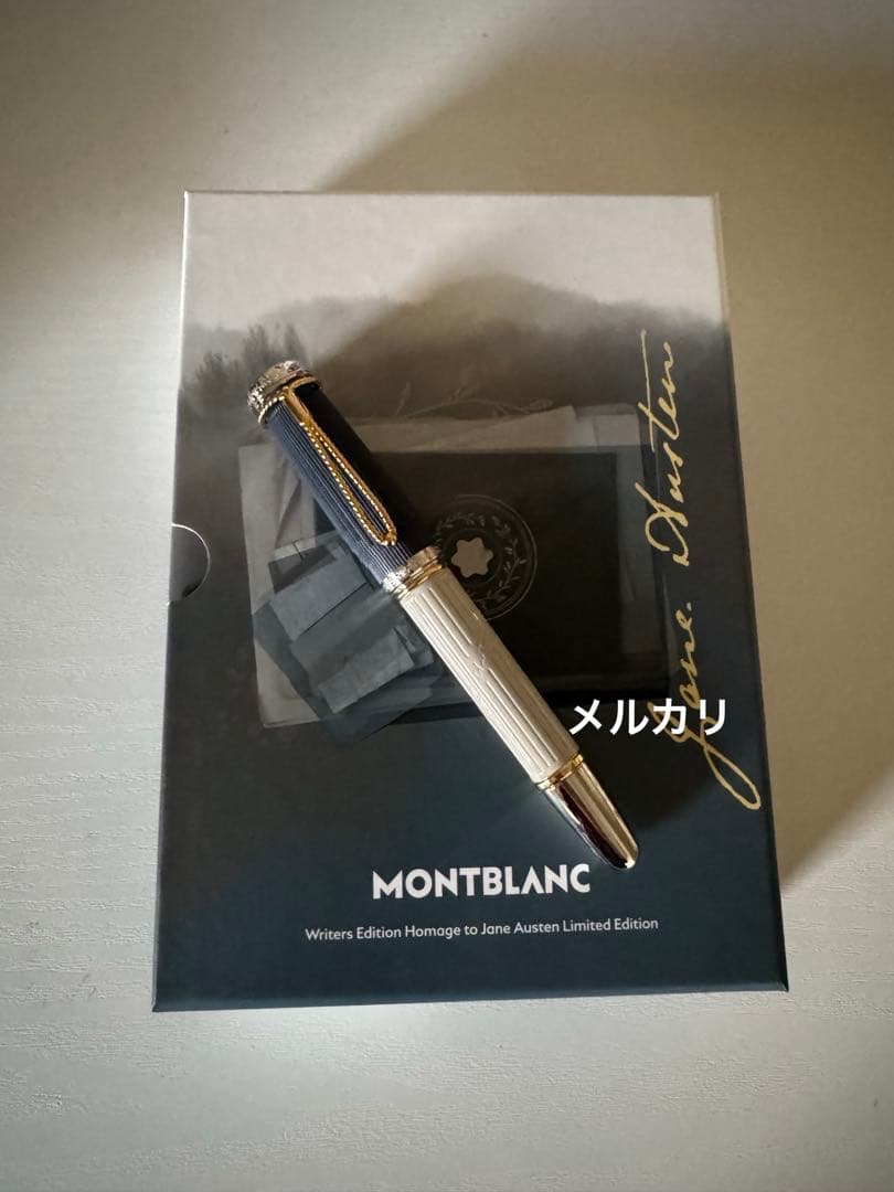 希少 モンブラン 万年筆 作家シリーズ ジェーンオースティン F