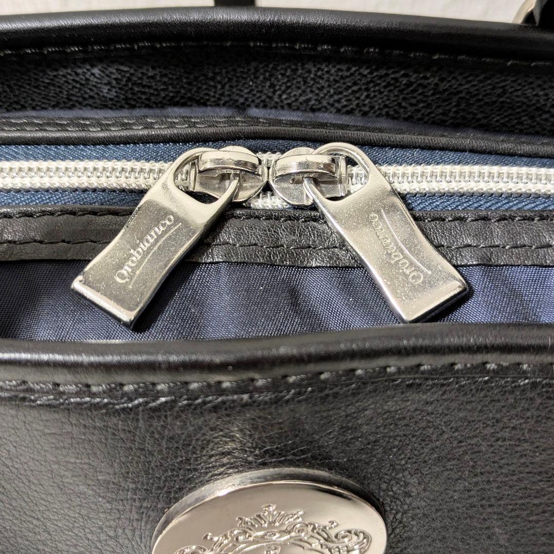 ​極美品♪オロビアンコ Orobianco ビジネスバッグ A4 レザー