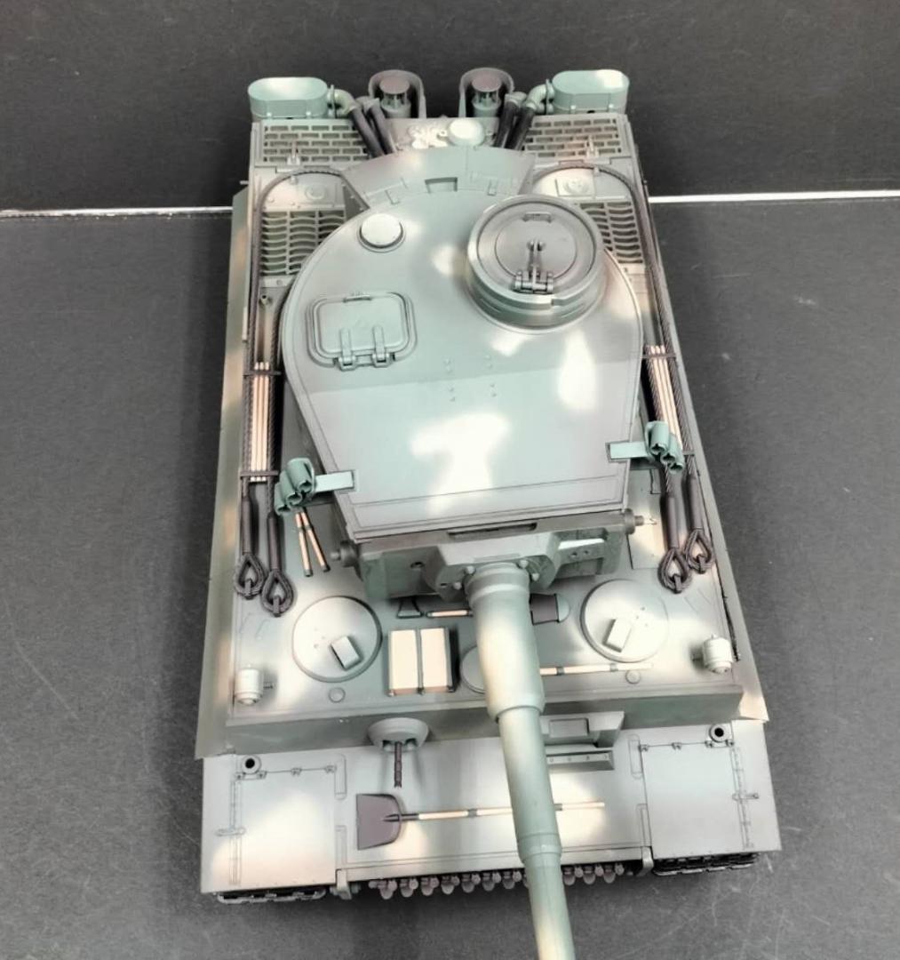 1/16戦車ラジコンタイガーI型迷彩　メタルギア　基板7.0