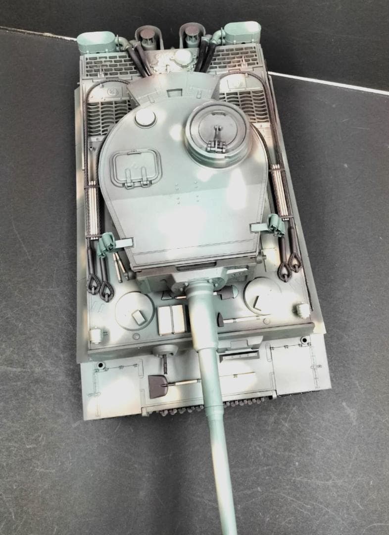 1/16戦車ラジコンタイガーI型迷彩　メタルギア　基板7.0