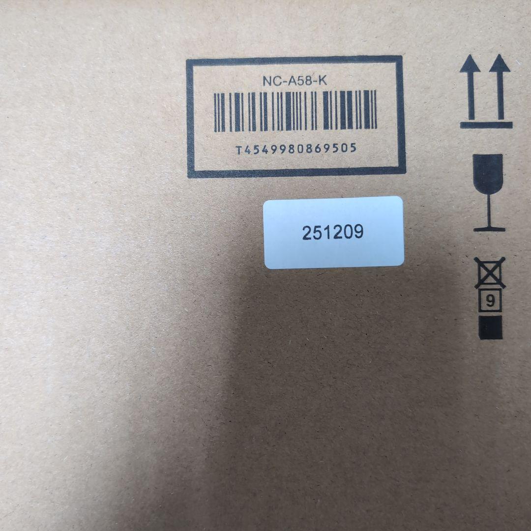 【美品、使用回数少】パナソニック コーヒーメーカー NC-A58K 2025年製