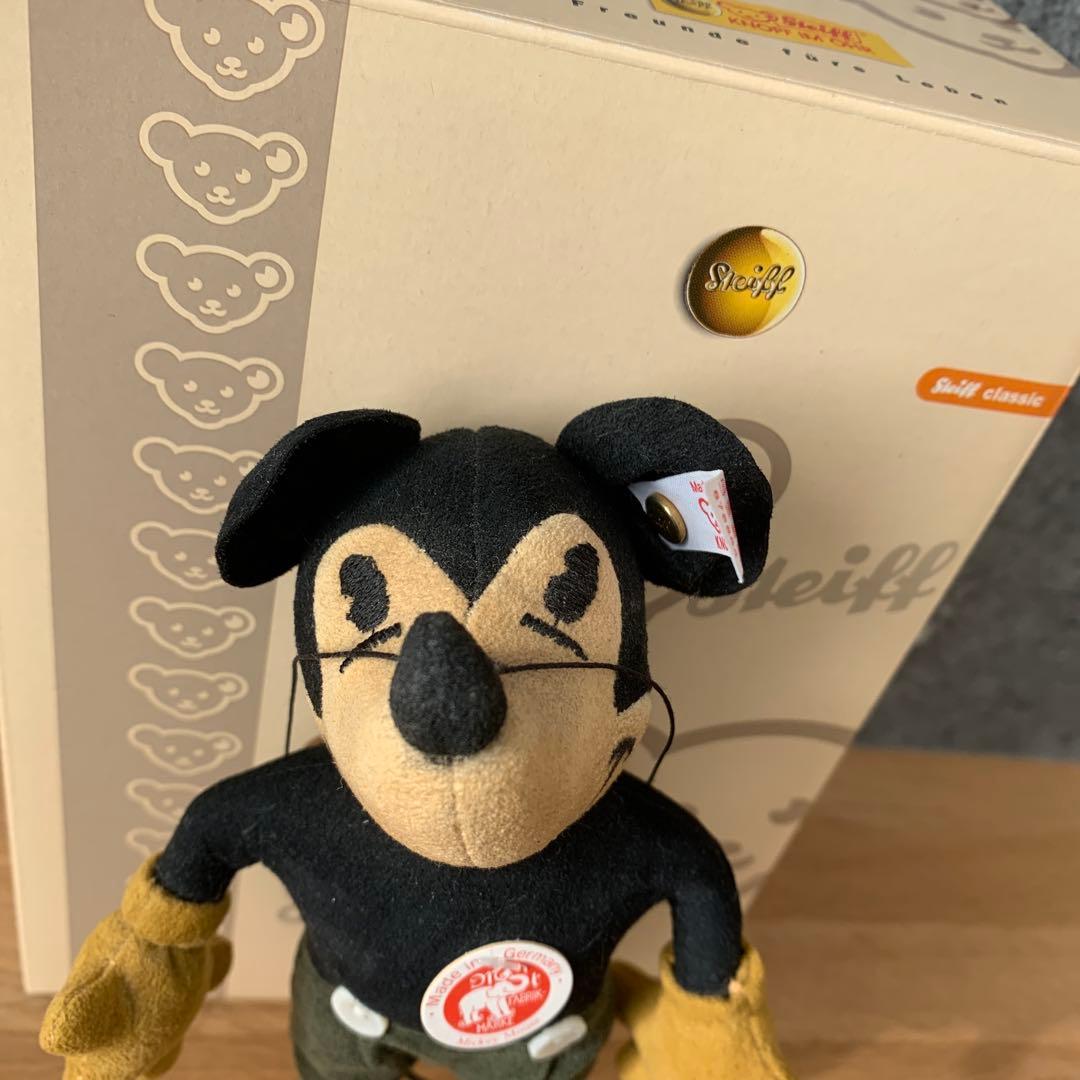 ミッキーマウス 00008番シュタイフ ディズニー 日本限定 激レア