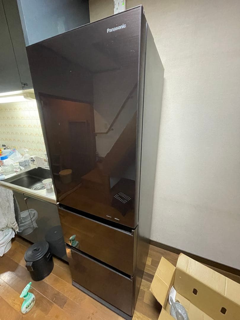 美品　簡易清掃済　冷蔵庫　3ドア　Panasonic 365L