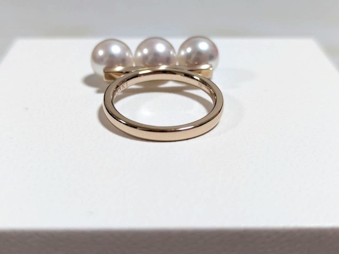 【美品】TASAKI バランス ネオ リング K18 SAKURAゴールド