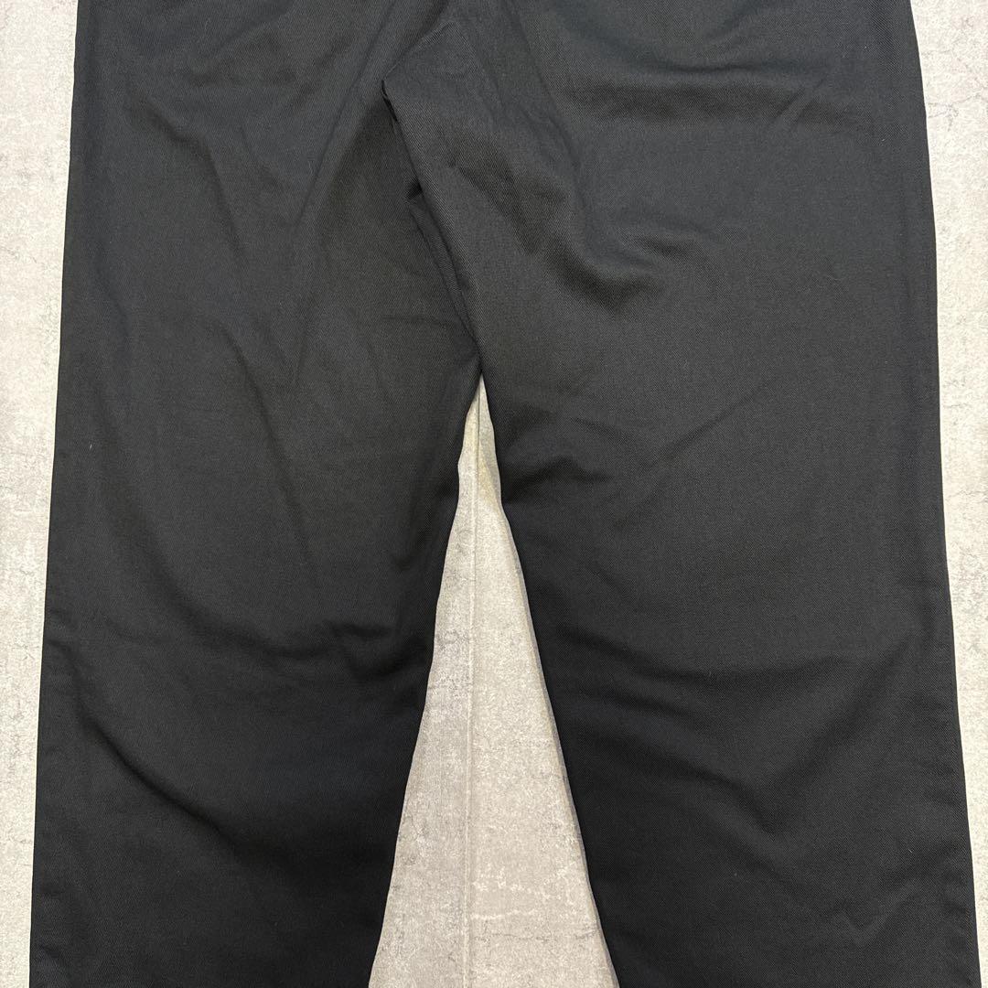 sacai サカイ ナイロン切替 ワイド テーパードパンツ黒 21AW ３