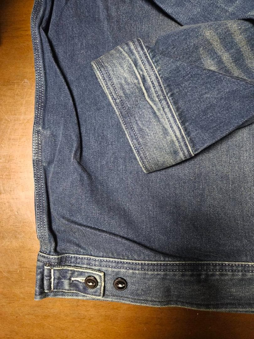 送料無料/新品未使用DOUBLE RLデニム前開きZIPジャケット （XL)