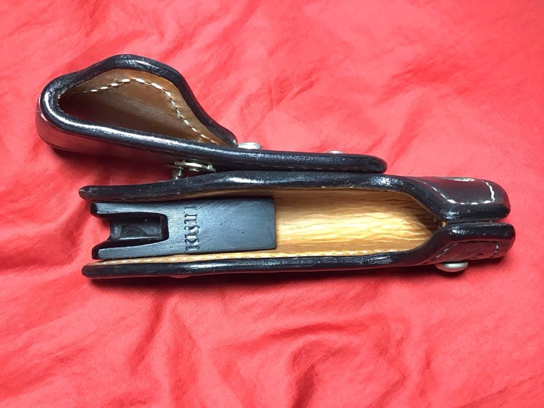 KEIN製　実物革製1911競技用ホルスターバスケットタイプ右用BK　未使用品