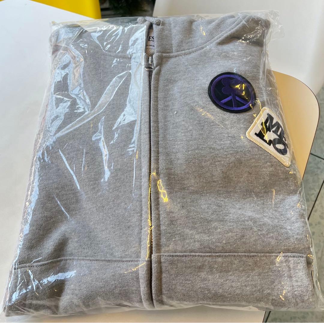 マウスラビット　パーカー　グレー　イェソン　韓国　YESTHEDAY