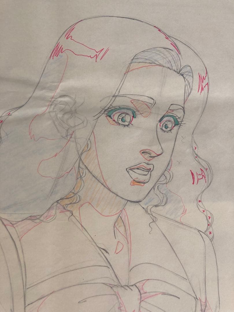 原画　SLAM DUNK 初期アニメ原画　本物　14枚　彩子