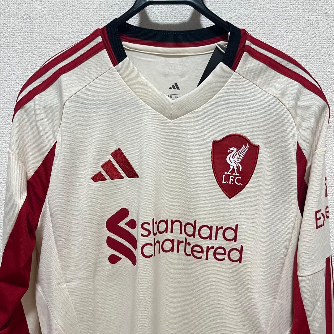 新品 リバプールFC 25 26 ユニフォーム 長袖 アウェイ 3XLサイズ