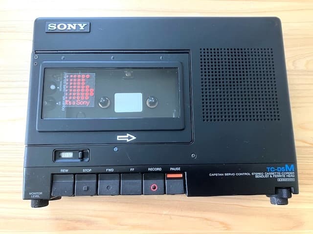 超希少美品 整備済高音質動作品 SONY TC-D5M デンスケ メタル対応