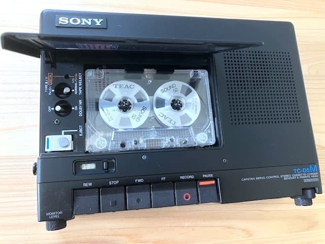 超希少美品 整備済高音質動作品 SONY TC-D5M デンスケ メタル対応