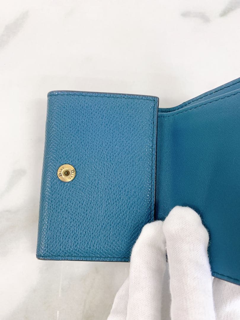 ＋Christian Dior クリスチャンディオールサドルコンパクトウォレット