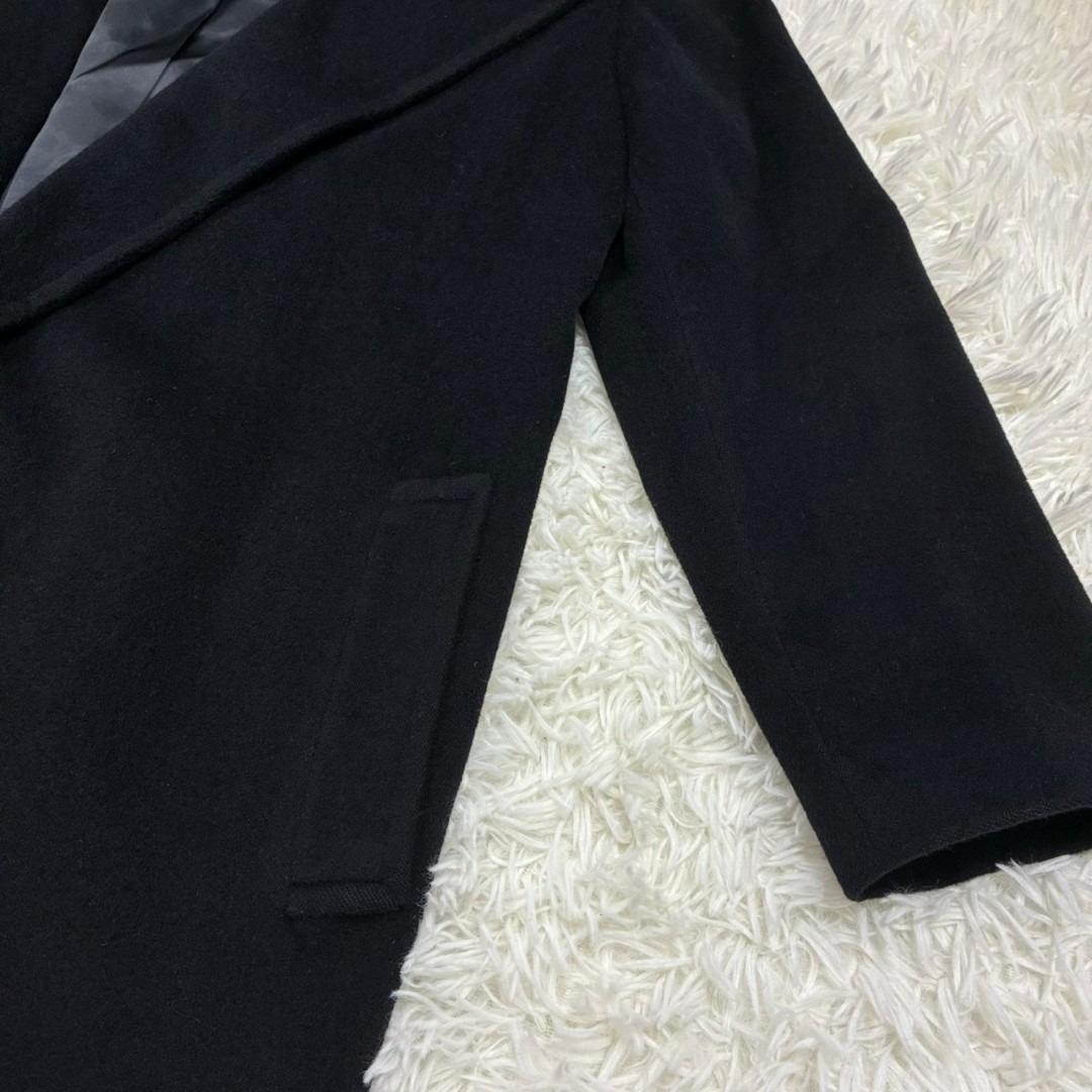 【美品✨】ラルフローレン チェスターコート Iライン アンゴラ ブラック
