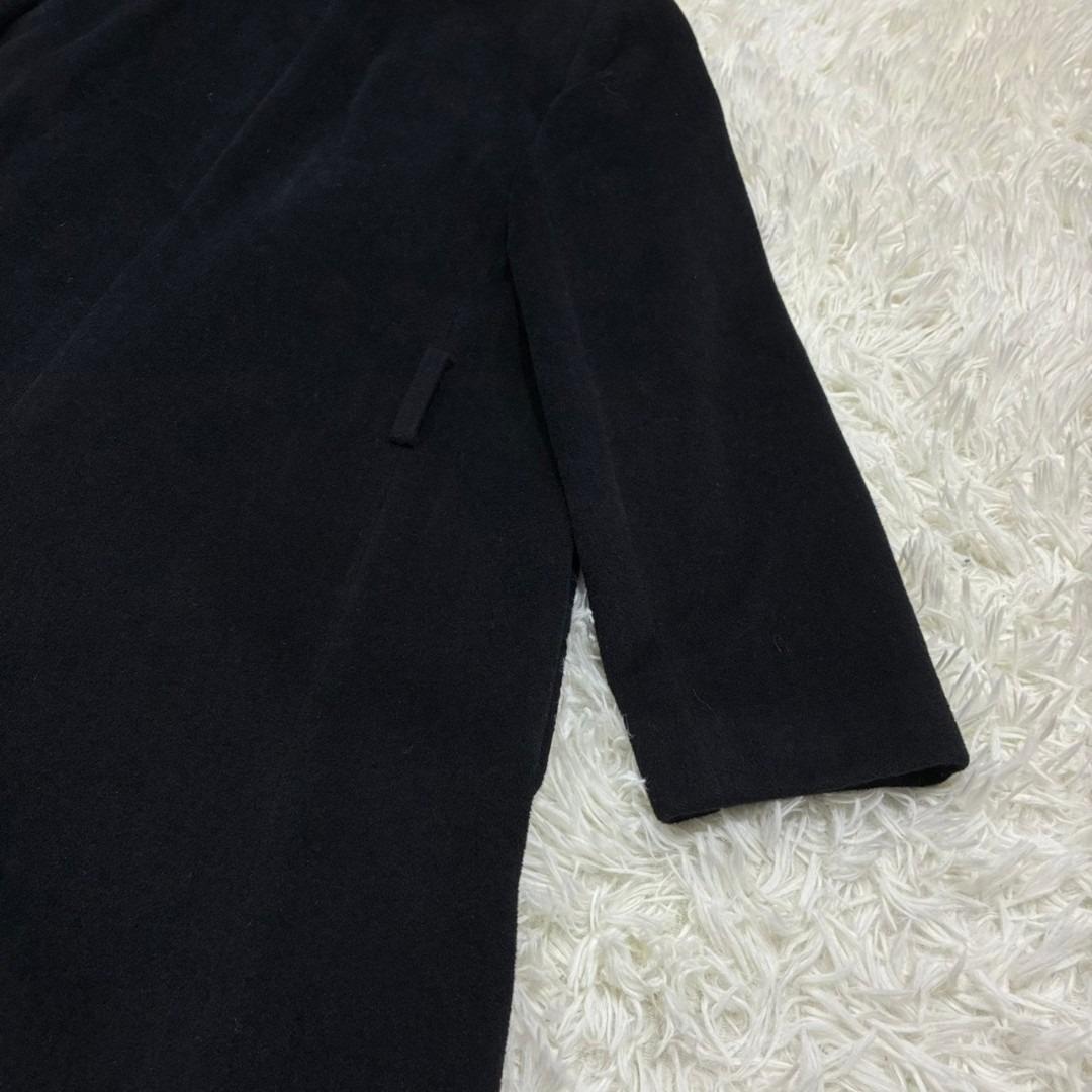 【美品✨】ラルフローレン チェスターコート Iライン アンゴラ ブラック