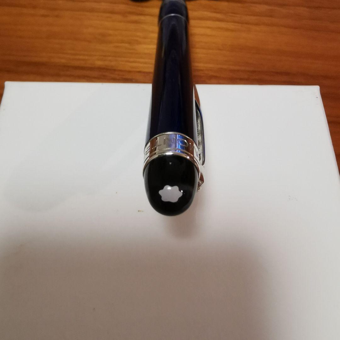 【美品】モンブラン　スターウォーカー　ボールペン　クールブルー