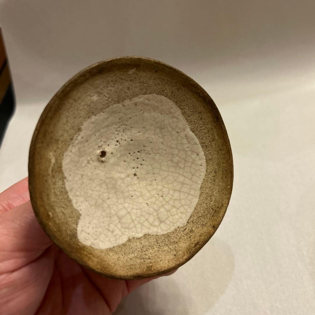 『値引き』【珍品】ビンテージ・アンティーク　骨董　貫入　宝瓶　急須　絞りだし