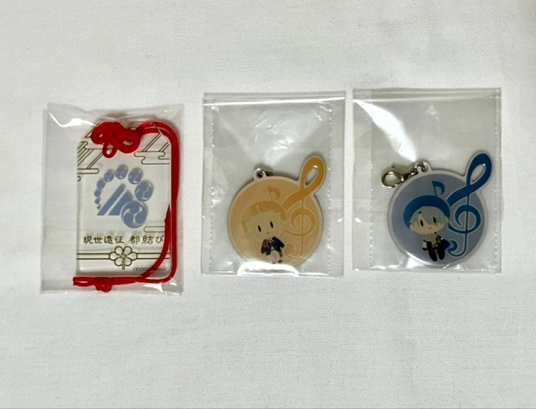 刀剣乱舞　南泉　長義　お守り風アクリルストラップコレクション　メタルチャーム