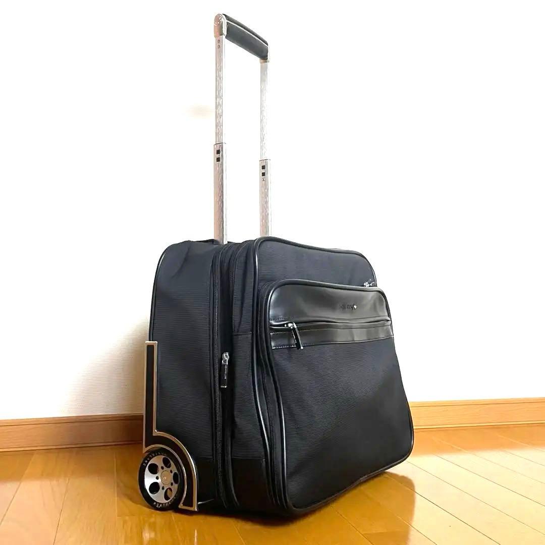 【極美品・希少】MONTBLANC モンブラン ビジネストロリーバッグ 2輪✨