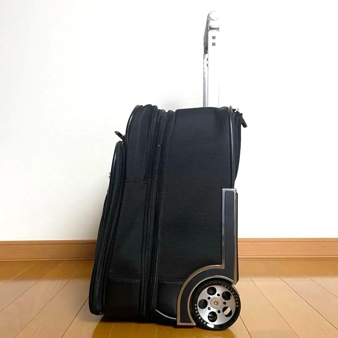 【極美品・希少】MONTBLANC モンブラン ビジネストロリーバッグ 2輪✨