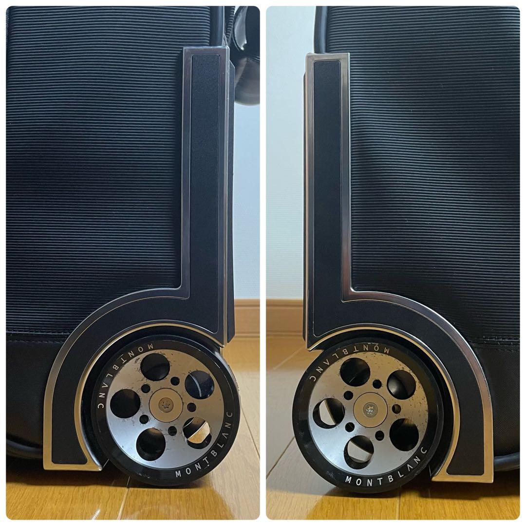 【極美品・希少】MONTBLANC モンブラン ビジネストロリーバッグ 2輪✨