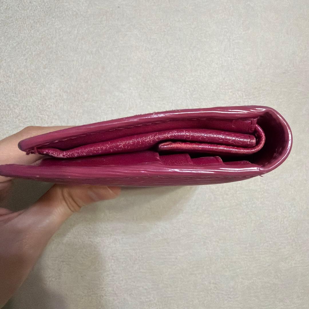 PRADA 二つ折り財布　ピンク(限定カラーIBISCO)