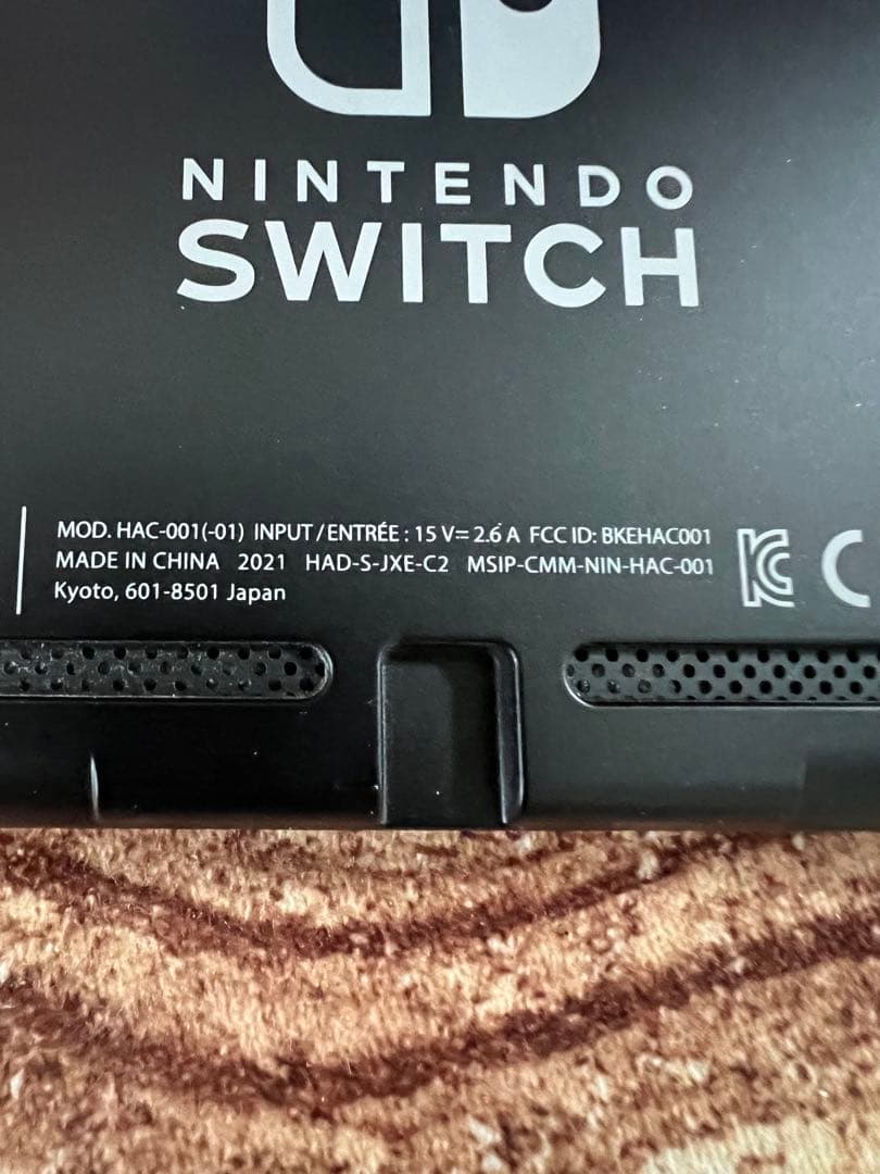 Nintendo Switch ニンテンドースイッチ本体　ネオン⑤