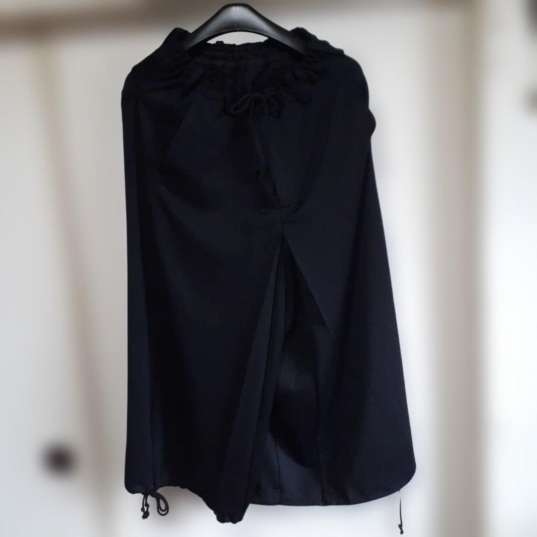 syteヨウジヤマモト 袴 バルーンサルエルパンツ 黒3号