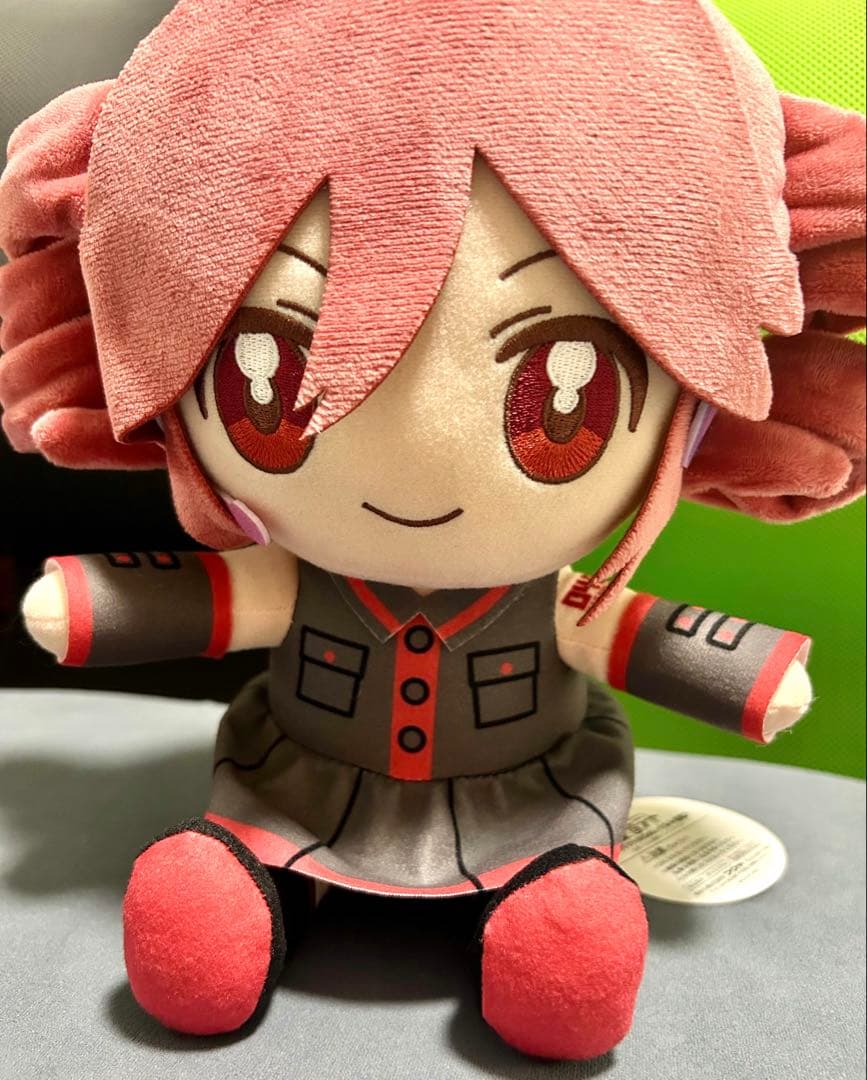 重音テト　おすわりBIGぬいぐるみ　ラウンドワン