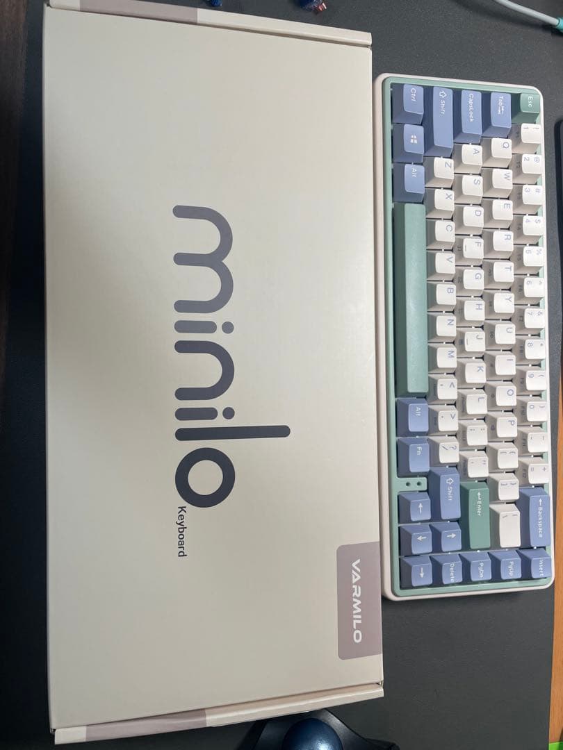 Varmilo minilo 青軸　Eucalyptus US配列