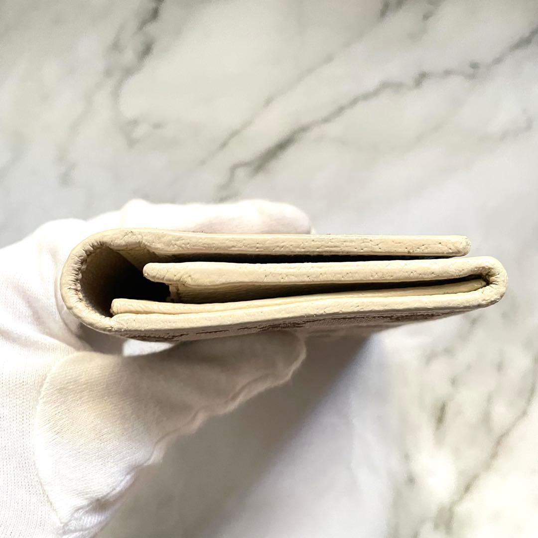 GUCCI グッチ 長財布 GGキャンバス ロゴプレート 折り財布 0111-⑦